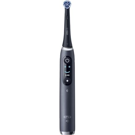 Brosse à dents électrique connectée - ORAL-B -iO 9 XMAS Edition - Noir - Mouvement oscillo-rotatif (1/5)