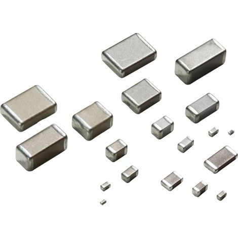 Yageo CC0603KRX7R9BB682 Condensateur céramique CMS 0603 6800 pF 50 V 10 % 4000 pc(s) Tape on Full reel D086872