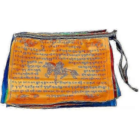 Künstliche Gebetsfahnen für Meditationsräume, 20 Stück, 45 cm x 35 cm (1/5)