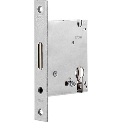 BKS Einsteckriegelschloss 1308 PZ20/55mm SP silber ktg - B 1308 0197 (1/4)
