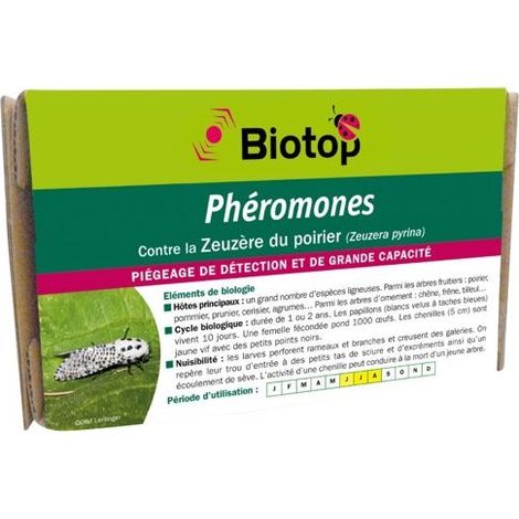 Phéromone Zeuzère du poirier (2 capsules) (1/2)