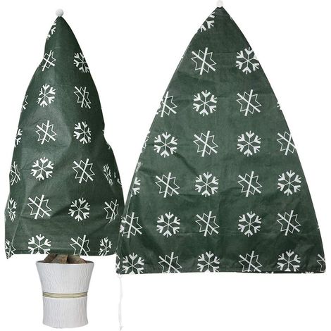 2 Pièce de Protection Hivernale pour Plantes Protection Hivernale pour Sac à Plantes en Pot, Beige, Solide, 110x80 cm (1/5)