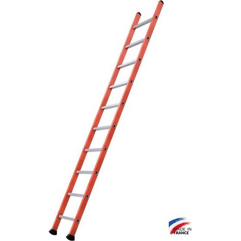 ÉCHELLE SIMPLE MIXTE ALU/ACIER ACCÈS À 3.87M - TUBESCA COMABI - 03610110