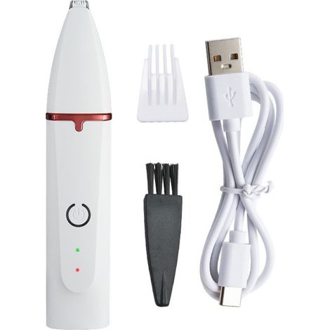 Tondeuse électrique pour poils d'animaux (chiens et chats), rechargeable, sans fil, avec une lame sûre et un design ergonomique.-AquaForge (1/5)