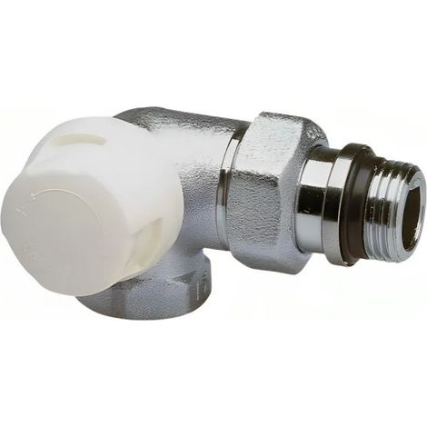 Robinet thermostatique, corps double équerre gauche Caleffi, 12x17 (3/8") (1/2)