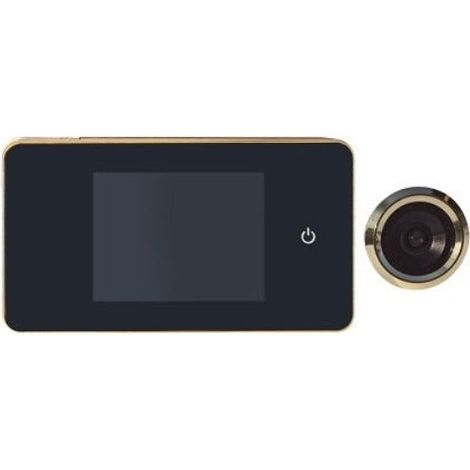 Spioncino digitale di sicurezza con schermo LCD -  Gold