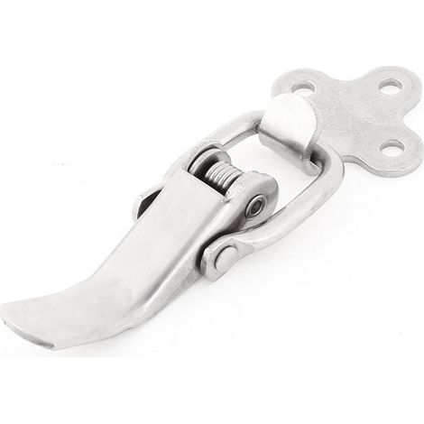 8,5 cm Länge Boxen Gehäuse Schließung Haspe Toggle Latch Silber Ton