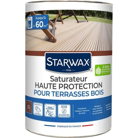 Prodotto per la manutenzione starwax high protection saturator non filmogeno UV