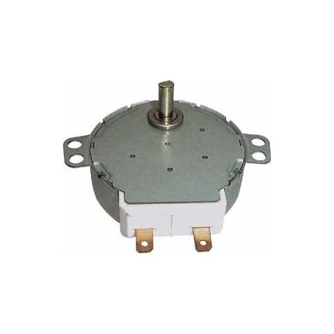 Moteur plateau tournant pour micro-ondes 72X3847 – Tension 220-240V AC – Puissance 0,2W – Compatible avec modèles Brandt - Gm-16-24ft12 (1/2)