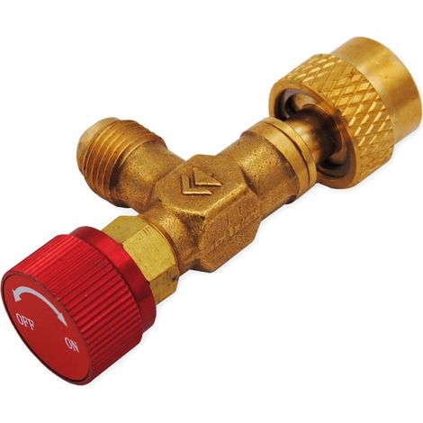 Rubinetto - 1/4" M x 1/4" SAE F Premi-Valvola - Accessorio per manichetta flessibile 00000011630 (1/2)