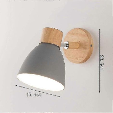 Lampe de chevet murale en métal nordique, style macaron - 2023 (1/2)