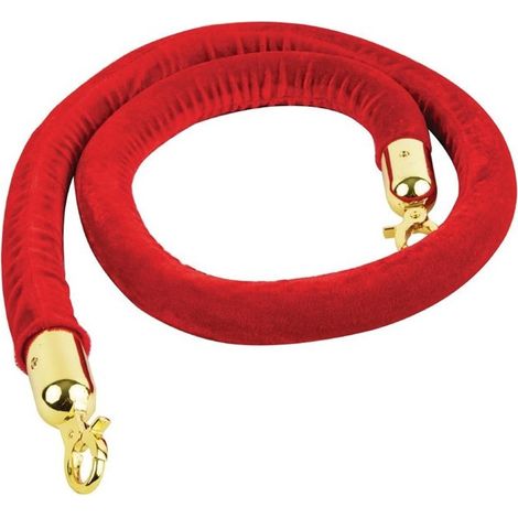 Corde rouge de barrière 1,50 m - Bolero (1/5)