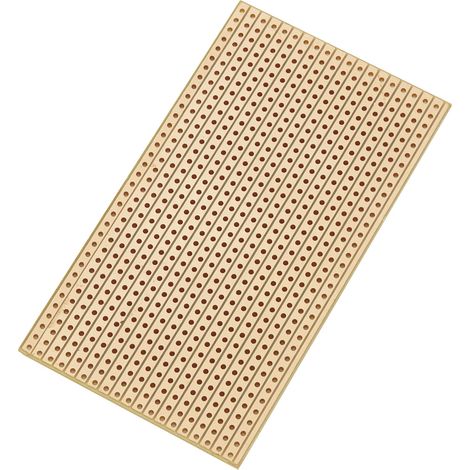 TRU COMPONENTS SU527629 Europlatine Hartpapier (L x B) 90 mm x 50 mm 35 µm Rastermaß 2.54 mm Inhalt (1/2)