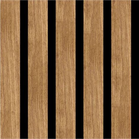 Sticker Adhésif Effet Bois "Lattae" 45x200cm Marron