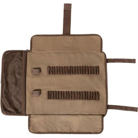 Sac de rangement pour piquets de tente, accessoires de camping avec poche en filet pour piquets et marteau de camping. (1/5)