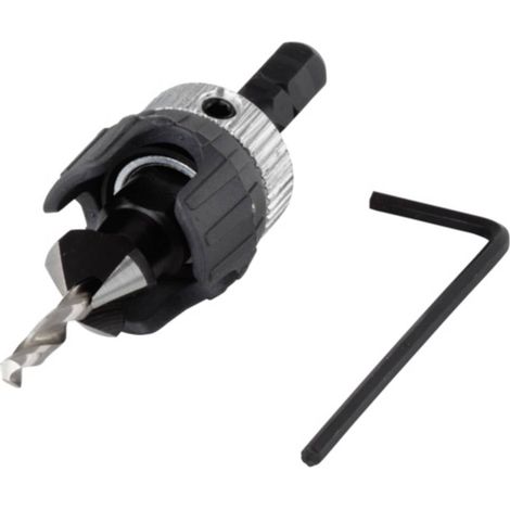 Wolfcraft 2544000 Punta svasatrice 12 mm 1 pz.