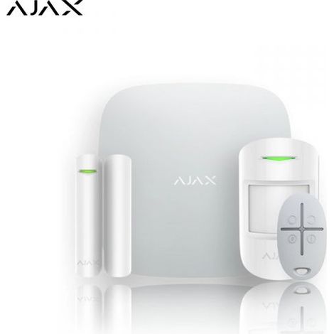 Ajax Kit antifurto wireless HUB2 +GSM(4G) +LAN - Foto verifica - bianco 51174 - 42964