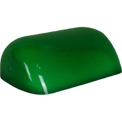 Abat-jour,Remplacement Glass Bankers Couverture de l'abat-jour pour lampe de bureau (vert) (1/4)