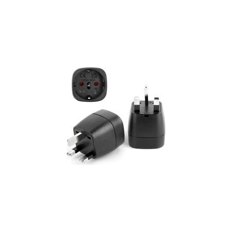 Adaptateur Prise Anglaise, 2 Pièces Prise Anglaise Adaptateur Francais, Adaptateur de Voyage France vers UK Adaptateur Type G, Adaptateur Voyage pour Irlande, Angleterre, Ecosse, Dubaï (1/5)