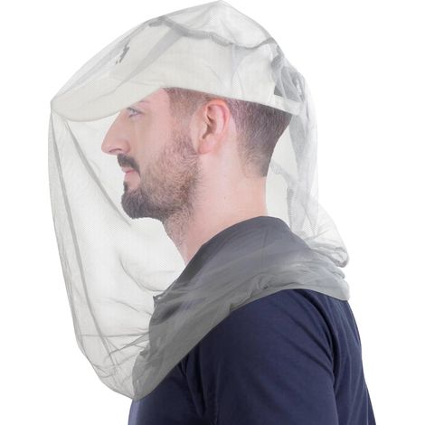 Senderismo, pesca, malla fina, jardinería y safari: se adapta a todos los sombreros color gris, protección contra moscas e insectos para acampar. (1/5)