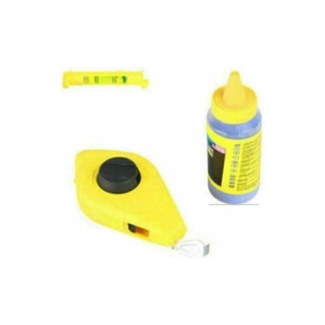 TIRALINEA TIRALINEE TRACCIALINEA TRACCIALINEE TRACCIATORE LINEE 15 MT + POLVERE