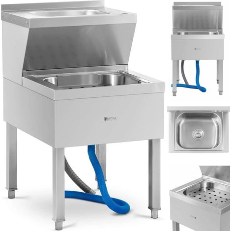 Lavello per pulizia mop con lavabo 61 x 50 x 84,5 cm (1/5)