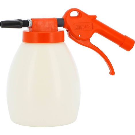 PISTOLET A PULVERISER AVEC GODET 1,2L CEDREY (1/2)