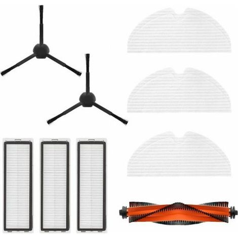 Kit accessori Dreame RAK3 bianco e arancio per aspiratori robot