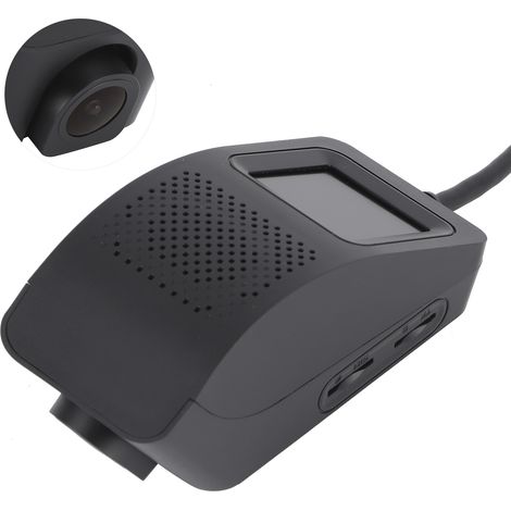 Caméra de bord 2 en 1 1080P, double caméra avant/arrière, GPS 4G WiFi, capteur G, enregistrement en boucle, dashcam avec fonction GPS (1/5)