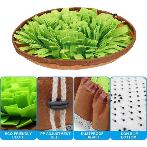 Tapis de fouille pour chien interactif, tapis olfactif pour réduire l'ennui et ralentir les repas, stimulation mentale quotidienne (1/4)