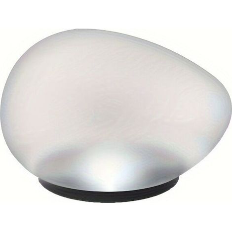 Nouvelle Lampe Solaire Galet pour Pelouse, Lampe Pierre Verre LED, Lumière Blanche, Étanche, Décoration Jardin Extérieur