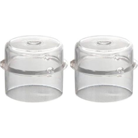 Set of 2 100ml measuring cup lids for Thermomix TM5 TM6 TM31 food processors, transparent replacement parts for blenders (1/5)