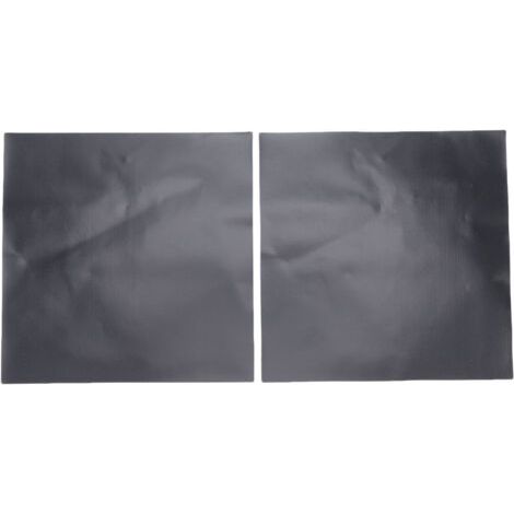 Pair - Kit de réparation pour bâche de bassin (2 pièces), 20 x 20 cm, adhésif, étanche, en caoutchouc épais, pour bâche de jardin EPDM. (1/5)