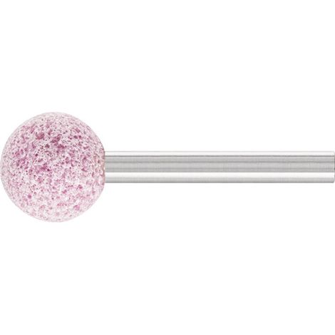 PFERD TOOLS STEEL EDGE Schleifstift Kugel Ø 20x20mm Schaft-Ø 6 mm A60 für Stahl- und Stahlguss 10 Stk
