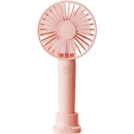 Ventilateur portable - AMOUNE - Modèle à main - 3 vitesses - Rechargeable par USB - Couleurs multiples couleurs multiples