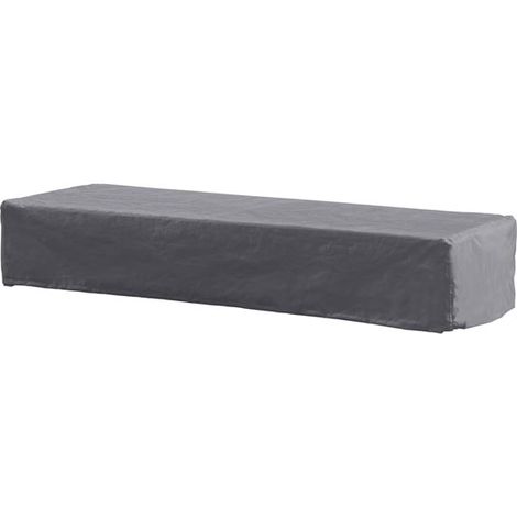 Perel Funda protectora para tumbona 200 x 75 x 40 cm, resistente al agua y a los rayos UV, cubierta sólida contra lluvia y suciedad, tejido transpirable, ideal para uso exterior