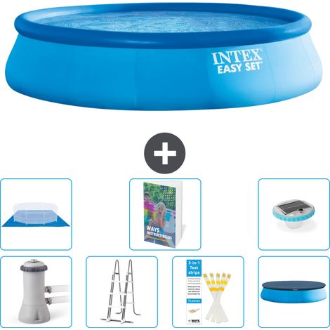 Intex Piscine Easy Set Ronde - 457x107 cm - 8-pièces S596 (1/3)