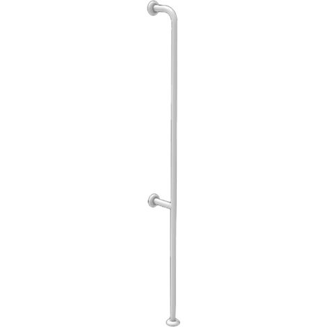 Corrimano verticale con fissaggio a parete cm 180 con rivestimento standard antibatterico (1/3)