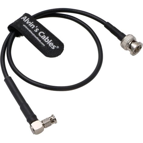 Micro-BNC Mâle BNC Angle Droit vers BNC Mâle 6G HD SDI Câble Coaxial pour 75 Ohm 50cm (1/5)