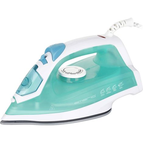 Plancha de Vapor Emerio SI-110298 2000W Suela Acero Inoxidable Autolimpieza
