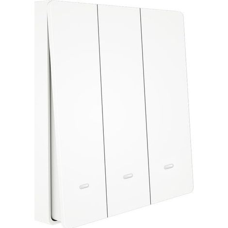 Interruttore RF Wireless Telecomando Senza Batteria Pila 3 Tasti Impermeabile IP65 Per Multi Ricevitori CL8220 Batteryless