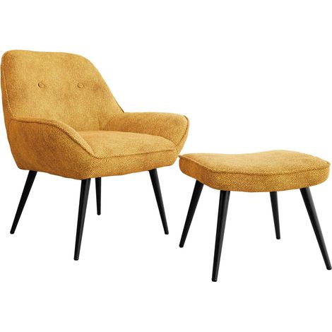 Sillón Comfivo Cypressus, Sea 280, 89x73x73cm, Tapiz, Patas: Metal, 0