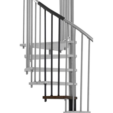 Minka Höhenerweiterung für Spiral Effect 140cm Durchmesser Walnuss Schwarz