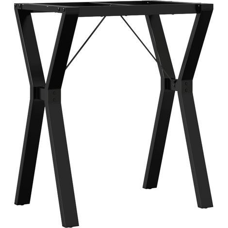 vidaXL Tischbeine Esszimmertisch Y-Rahmen 60x40x73 cm aus Gusseisen