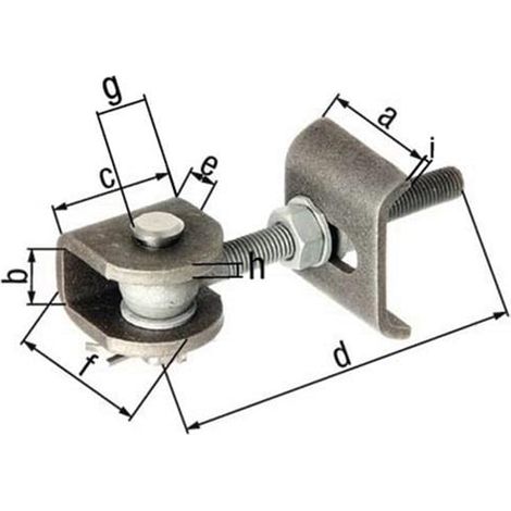 GAH Alberts Paumelle de porte 50x20x45x120x25x45x6x5mm STA brut Btl - 412074 (1/3)