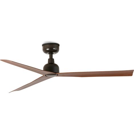 MARINE M Ventilador de techo marrón/nogal IP44