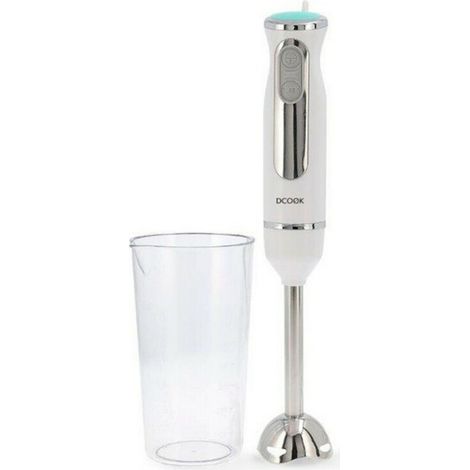 DCOOK batidora pie inoxidable 600w &43 vaso , BATIDORA PIE INOX. 600W &43 VASO
Marca: DCOOK
Color: Blanco
Función especial: Accesorio desmontable
Capacidad: 600 Mililit (1/5)