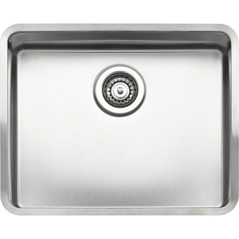 Reginox Clean & Care Einbaubecken Kansas 50x40 CC Edelstahl (304) ohne Überlauf (1/5)