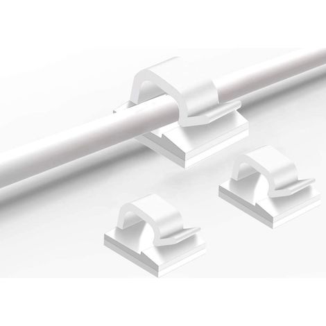 Support de câble autocollant, paquet de 50 (1/5)