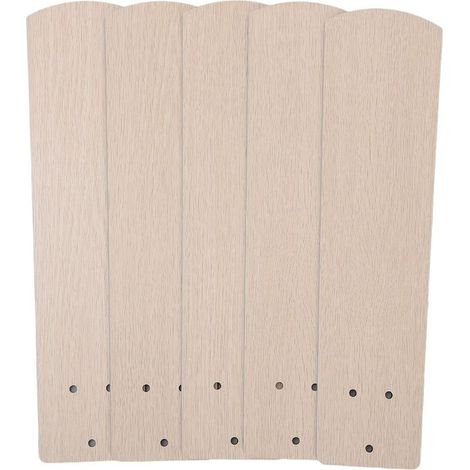 Ersatzteile für Healeved-Deckenventilator (5 Stück mit Holzflügeln und Befestigungsmaterial, geeignet für (1/5)